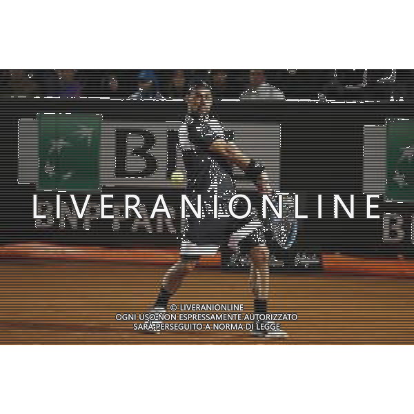 Roma 16/05/2019 - INTERNAZIONALI BNL D\' Italia 2019 - Stefanos Tsitsipas vs Fabio Fognini - nella foto: Fabio Fognini ©Claudio Zamagni/Agenzia Aldo Liverani s.a.s. Fabio Fognini during the match between Stefanos Tsitsipas and Fabio Fognini at The Internazionali BNL d\'Italia 2019 at Foro Italico on May 16, 2019 in Rome, Italy. Photo Credit by Claudio Zamagni-Aldo Liverani Photo Agency / AGENZIA ALDO LIVERANI SAS