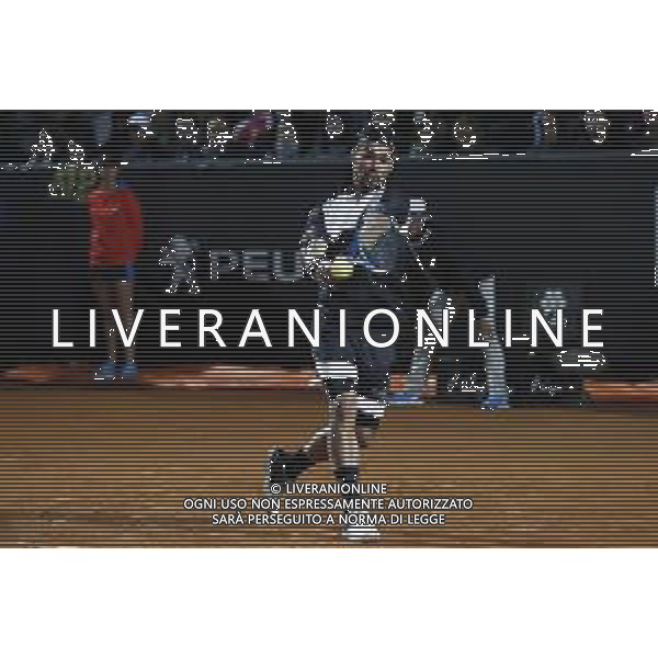 Roma 16/05/2019 - INTERNAZIONALI BNL D\' Italia 2019 - Stefanos Tsitsipas vs Fabio Fognini - nella foto: Fabio Fognini ©Claudio Zamagni/Agenzia Aldo Liverani s.a.s. Fabio Fognini during the match between Stefanos Tsitsipas and Fabio Fognini at The Internazionali BNL d\'Italia 2019 at Foro Italico on May 16, 2019 in Rome, Italy. Photo Credit by Claudio Zamagni-Aldo Liverani Photo Agency / AGENZIA ALDO LIVERANI SAS