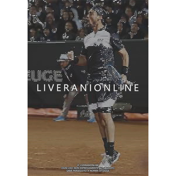 Roma 16/05/2019 - INTERNAZIONALI BNL D\' Italia 2019 - Stefanos Tsitsipas vs Fabio Fognini - nella foto: Esultanza fabio fognini ©Claudio Zamagni/Agenzia Aldo Liverani s.a.s. fabio fognini during the match between Stefanos Tsitsipas and Fabio Fognini at The Internazionali BNL d\'Italia 2019 at Foro Italico on May 16, 2019 in Rome, Italy. Photo Credit by Claudio Zamagni-Aldo Liverani Photo Agency / AGENZIA ALDO LIVERANI SAS