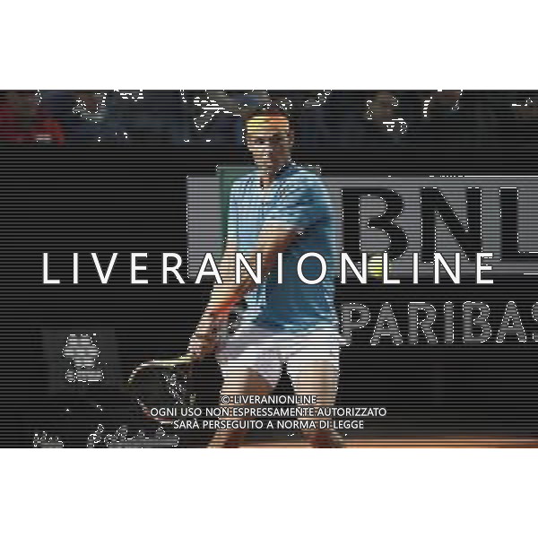 Roma 16/05/2019 - INTERNAZIONALI BNL D\' Italia 2019 - Nikoloz Basilashvili vs Rafael Nadal - nella foto: Rafael Nadal ©Claudio Zamagni/Agenzia Aldo Liverani s.a.s. Rafael Nadalduring the match between Nikoloz Basilashvili and Rafael Nadal at The Internazionali BNL d\'Italia 2019 at Foro Italico on May 16, 2019 in Rome, Italy. Photo Credit by Claudio Zamagni-Aldo Liverani Photo Agency / AGENZIA ALDO LIVERANI SAS