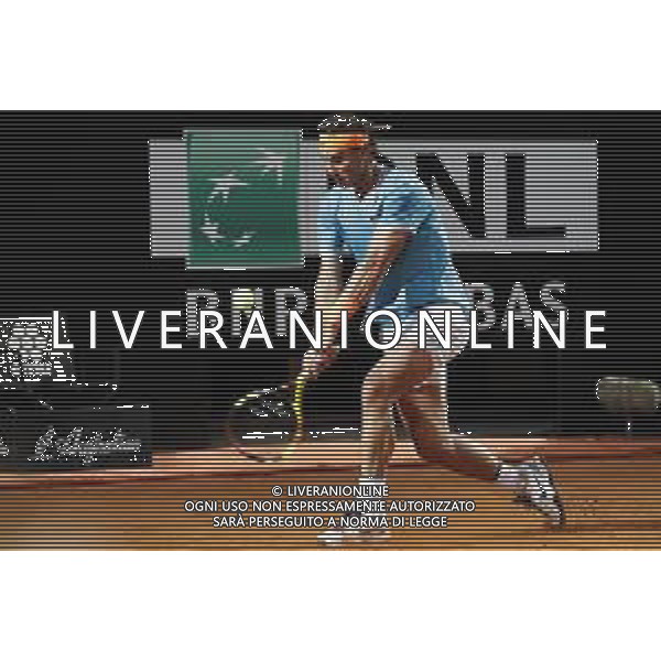 Roma 16/05/2019 - INTERNAZIONALI BNL D\' Italia 2019 - Nikoloz Basilashvili vs Rafael Nadal - nella foto: Rafael Nadal ©Claudio Zamagni/Agenzia Aldo Liverani s.a.s. Rafael Nadal during the match between Nikoloz Basilashvili and Rafael Nadal at The Internazionali BNL d\'Italia 2019 at Foro Italico on May 16, 2019 in Rome, Italy. Photo Credit by Claudio Zamagni-Aldo Liverani Photo Agency / AGENZIA ALDO LIVERANI SAS