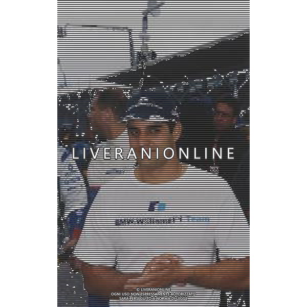 RETROSPETTIVA JUAN PABLO MONTOYA PILOTA F1 NELLA FOTO JUAN PABLO MONTOYA NEL 2002 AG ALDO LIVERANI SAS