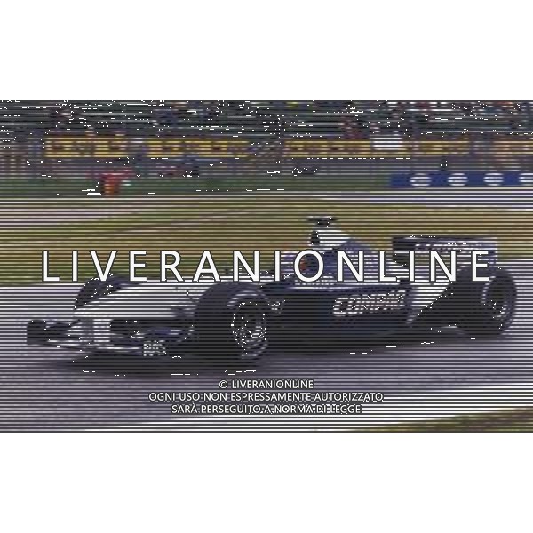 RETROSPETTIVA JUAN PABLO MONTOYA PILOTA F1 NELLA FOTO JUAN PABLO MONTOYA NEL 2002 AG ALDO LIVERANI SAS