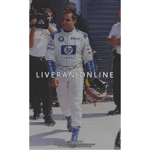 RETROSPETTIVA JUAN PABLO MONTOYA PILOTA F1 NELLA FOTO JUAN PABLO MONTOYA NEL 2002 AG ALDO LIVERANI SAS