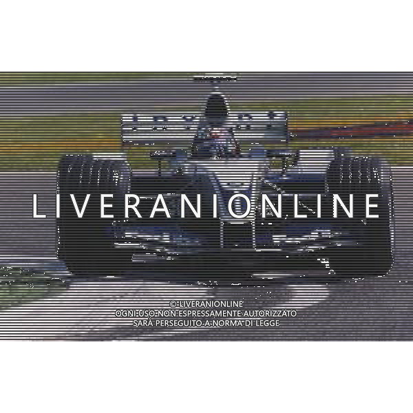 RETROSPETTIVA JUAN PABLO MONTOYA PILOTA F1 NELLA FOTO JUAN PABLO MONTOYA NEL 2003 AG ALDO LIVERANI SAS 