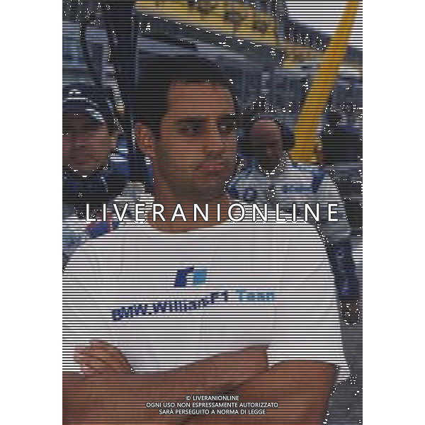 RETROSPETTIVA JUAN PABLO MONTOYA PILOTA F1 NELLA FOTO JUAN PABLO MONTOYA NEL 2003 AG ALDO LIVERANI SAS 
