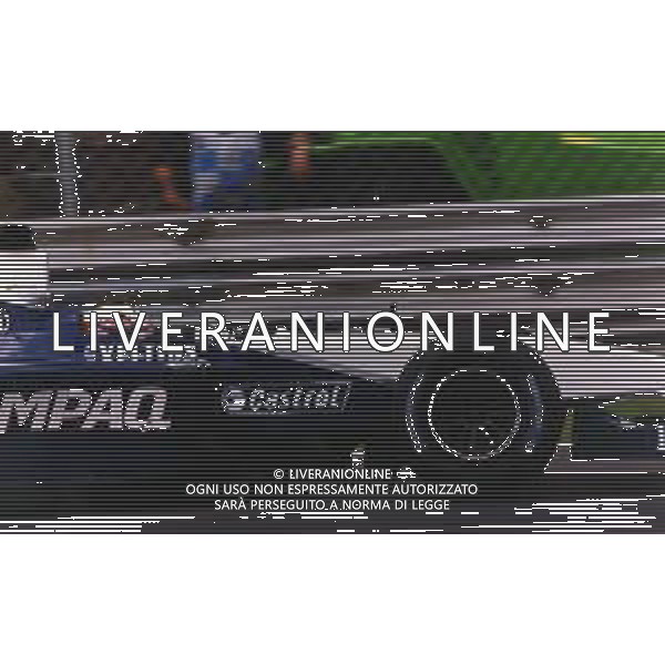 RETROSPETTIVA JUAN PABLO MONTOYA PILOTA F1 NELLA FOTO JUAN PABLO MONTOYA NEL 2001 AG ALDO LIVERANI SAS
