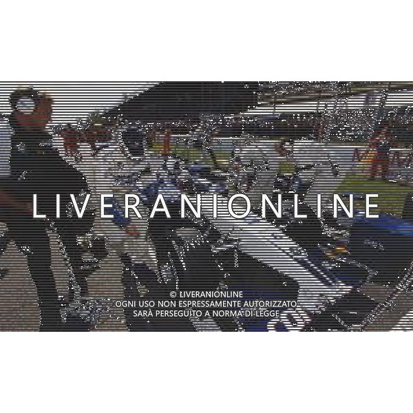 RETROSPETTIVA JUAN PABLO MONTOYA PILOTA F1 NELLA FOTO JUAN PABLO MONTOYA NEL 2001 AG ALDO LIVERANI SAS