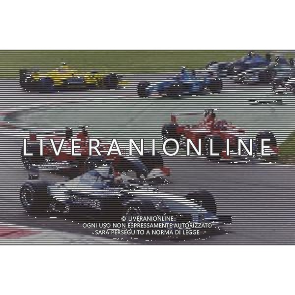 RETROSPETTIVA JUAN PABLO MONTOYA PILOTA F1 NELLA FOTO JUAN PABLO MONTOYA NEL 2001 AG ALDO LIVERANI SAS