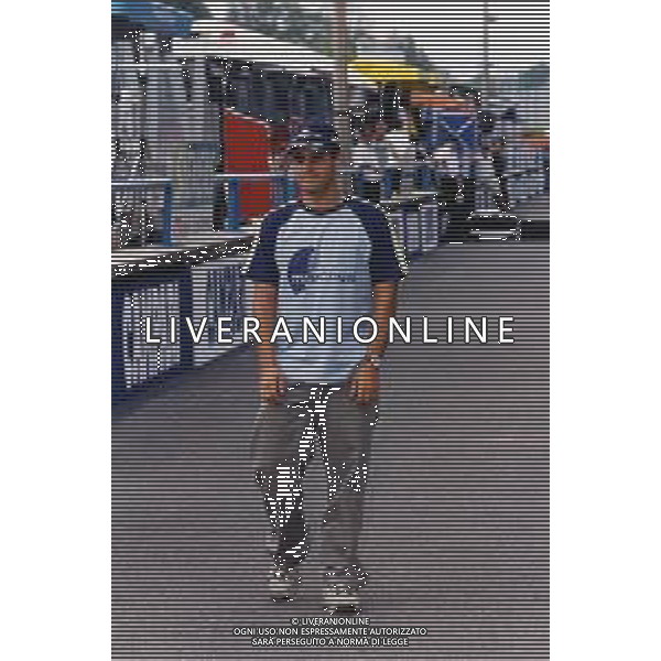 RETROSPETTIVA JUAN PABLO MONTOYA PILOTA F1 NELLA FOTO JUAN PABLO MONTOYA NEL 2001 AG ALDO LIVERANI SAS