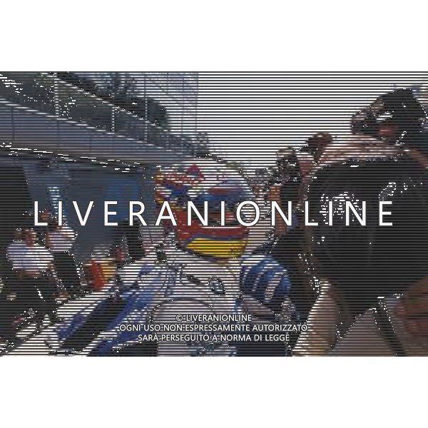 RETROSPETTIVA JUAN PABLO MONTOYA PILOTA F1 NELLA FOTO JUAN PABLO MONTOYA NEL 2001 AG ALDO LIVERANI SAS