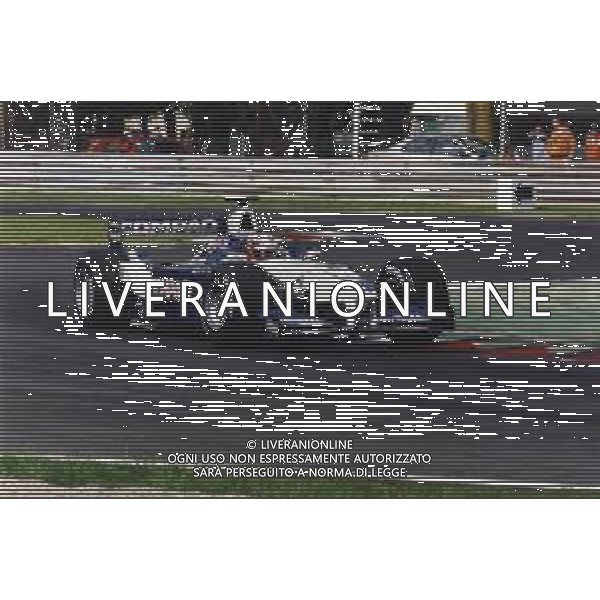 RETROSPETTIVA JUAN PABLO MONTOYA PILOTA F1 NELLA FOTO JUAN PABLO MONTOYA NEL 2001 AG ALDO LIVERANI SAS