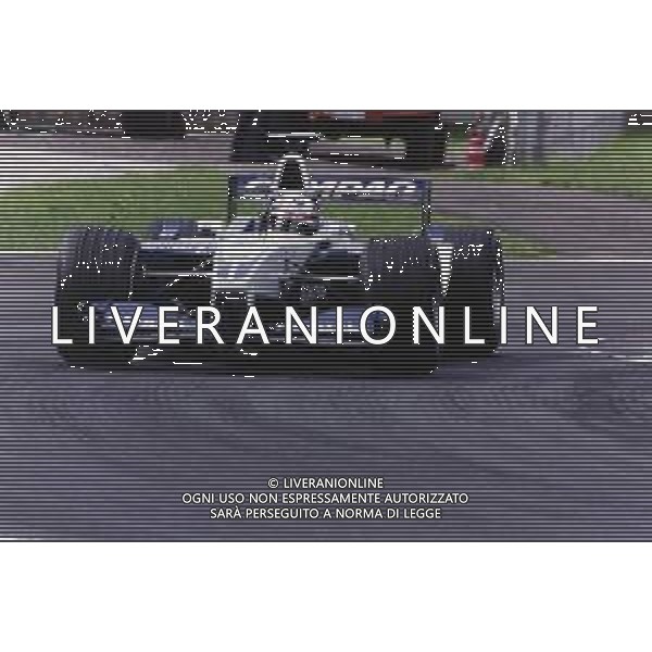 RETROSPETTIVA JUAN PABLO MONTOYA PILOTA F1 NELLA FOTO JUAN PABLO MONTOYA NEL 2001 AG ALDO LIVERANI SAS