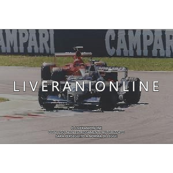 RETROSPETTIVA JUAN PABLO MONTOYA PILOTA F1 NELLA FOTO JUAN PABLO MONTOYA NEL 2001 AG ALDO LIVERANI SAS