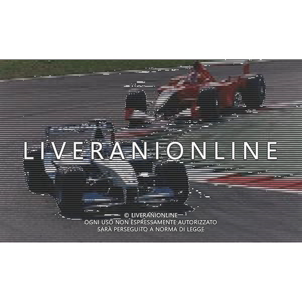 RETROSPETTIVA JUAN PABLO MONTOYA PILOTA F1 NELLA FOTO JUAN PABLO MONTOYA NEL 2001 AG ALDO LIVERANI SAS