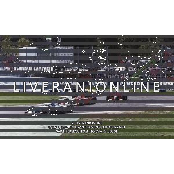 RETROSPETTIVA JUAN PABLO MONTOYA PILOTA F1 NELLA FOTO JUAN PABLO MONTOYA NEL 2001 AG ALDO LIVERANI SAS