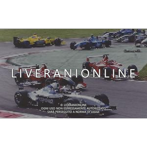 RETROSPETTIVA JUAN PABLO MONTOYA PILOTA F1 NELLA FOTO JUAN PABLO MONTOYA NEL 2001 AG ALDO LIVERANI SAS
