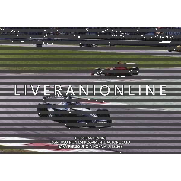 RETROSPETTIVA JUAN PABLO MONTOYA PILOTA F1 NELLA FOTO JUAN PABLO MONTOYA NEL 2001 AG ALDO LIVERANI SAS