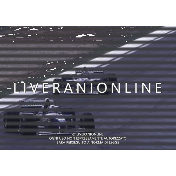 RETROSPETTIVA DAVID COULTHARD PILOTA F1 -1995 NELLA FOTO DAVID COULTHARD AG ALDO LIVERANI SAS
