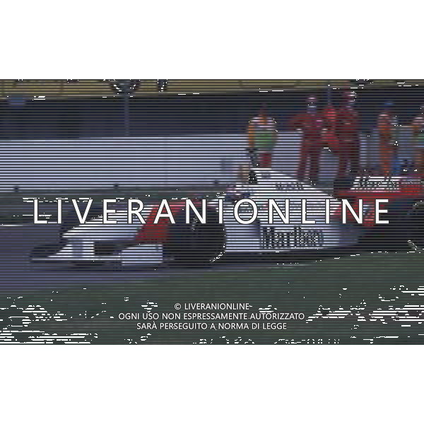 RETROSPETTIVA DAVID COULTHARD PILOTA F1 -1996 NELLA FOTO DAVID COULTHARD AG ALDO LIVERANI SAS