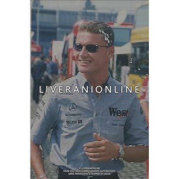 RETROSPETTIVA DAVID COULTHARD PILOTA F1 -1997 NELLA FOTO DAVID COULTHARD AG ALDO LIVERANI SAS