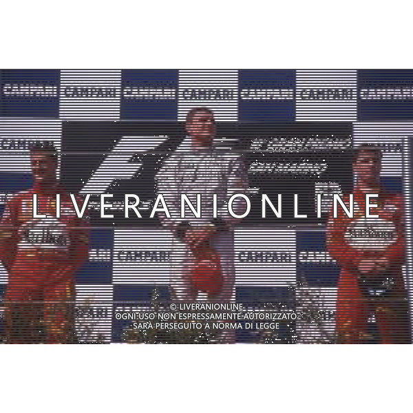 RETROSPETTIVA DAVID COULTHARD PILOTA F1 -1998 NELLA FOTO MICHAEL SCHUMACHER-DAVID COULTHARD EDDIE IRVINE AG ALDO LIVERANI SAS
