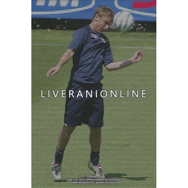 Coverciano 31/05/2005 Raduno e Allenamento della Nazionale Italiana Calcio nella foto daniele de rossi ph gianni nucci/agenzia aldo liverani