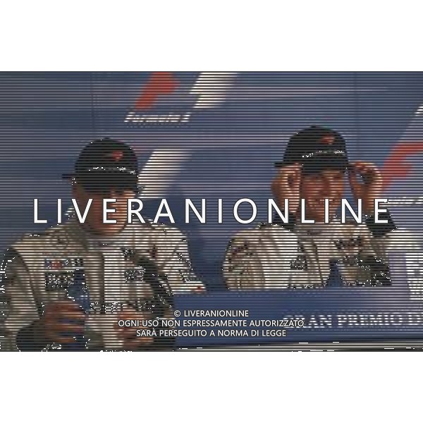 RETROSPETTIVA DAVID COULTHARD PILOTA F1 -1998 NELLA FOTO DAVID COULTHARD CON MIKA HAKKINEN AG ALDO LIVERANI SAS