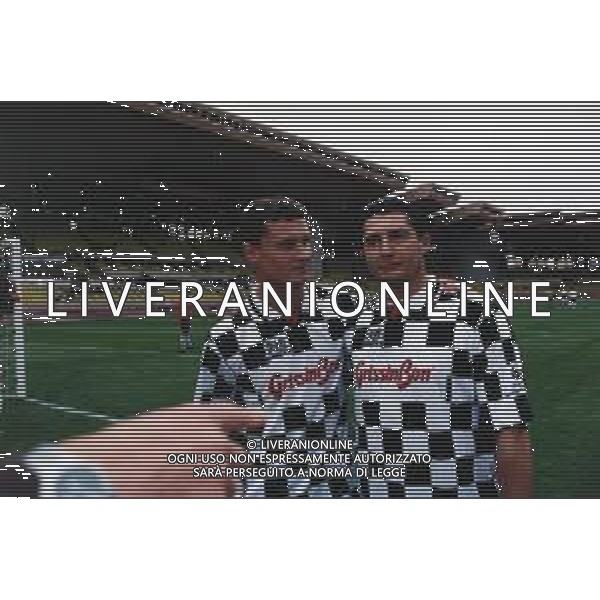 RETROSPETTIVA DAVID COULTHARD PILOTA F1 -1998 NELLA FOTO DAVID COULTHARD CON DANIELE MASSARO AG ALDO LIVERANI SAS