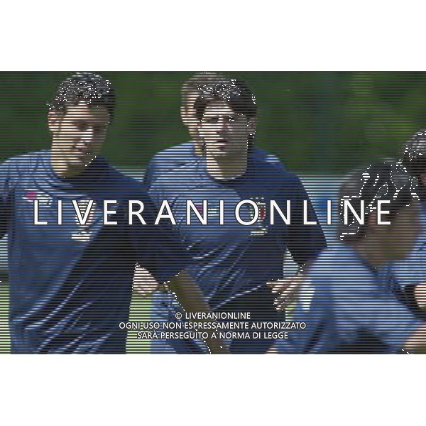 Coverciano 31/05/2005 Raduno e Allenamento della Nazionale Italiana Calcio nella foto vincenzo iaquinta ph gianni nucci/agenzia aldo liverani
