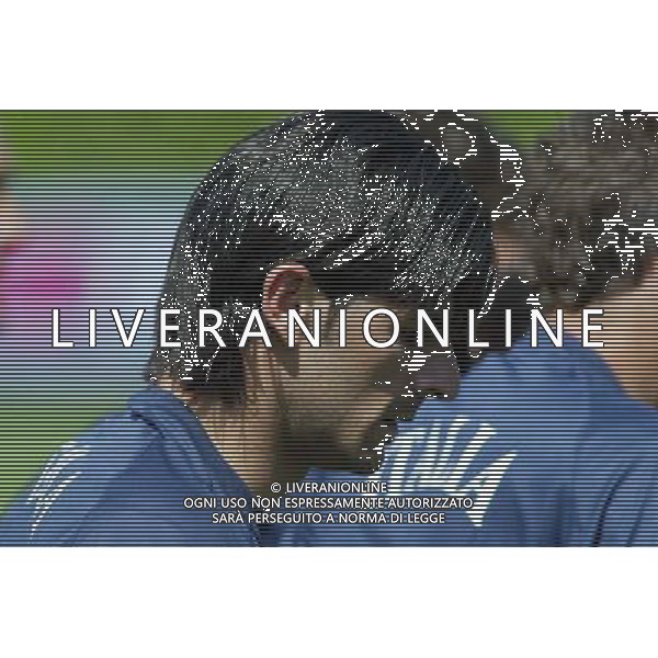 Coverciano 31/05/2005 Raduno e Allenamento della Nazionale Italiana Calcio nella foto vincenzo iaquinta ph gianni nucci/agenzia aldo liverani