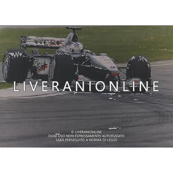 RETROSPETTIVA DAVID COULTHARD PILOTA F1 -2000 NELLA FOTO DAVID COULTHARD AG ALDO LIVERANI SAS