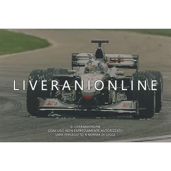 RETROSPETTIVA DAVID COULTHARD PILOTA F1 -2000 NELLA FOTO DAVID COULTHARD AG ALDO LIVERANI SAS