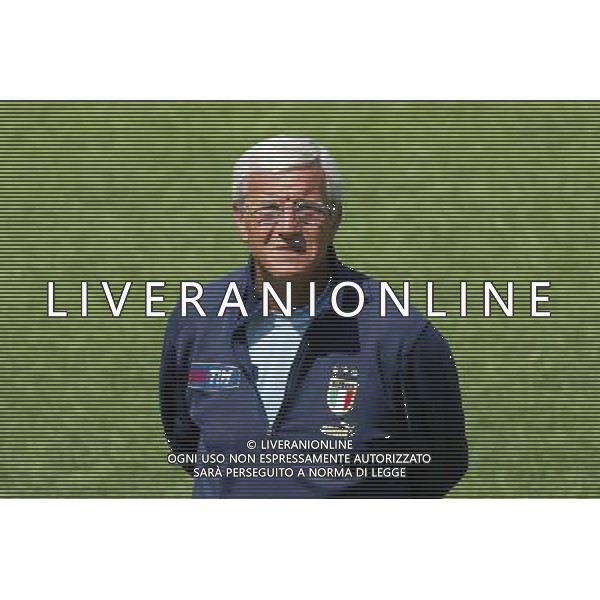 Coverciano 31/05/2005 Raduno e Allenamento della Nazionale Italiana Calcio nella foto marcello lippi ph gianni nucci/agenzia aldo liverani