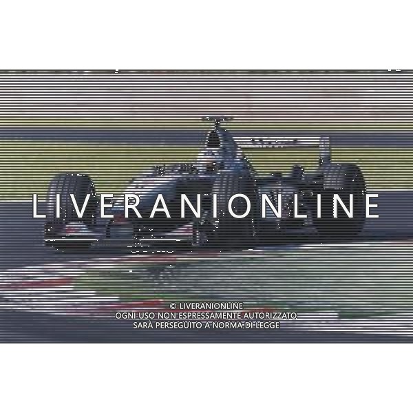RETROSPETTIVA DAVID COULTHARD PILOTA F1 -2001 NELLA FOTO DAVID COULTHARD AG ALDO LIVERANI SAS