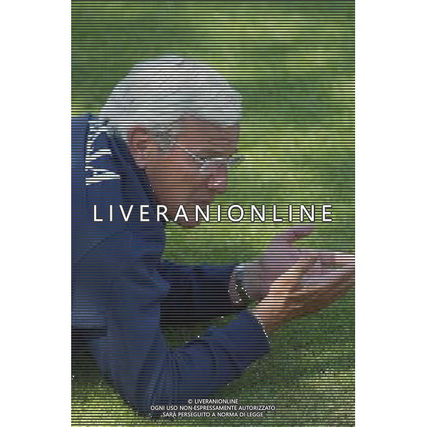 Coverciano 31/05/2005 Raduno e Allenamento della Nazionale Italiana Calcio nella foto marcello lippi ph gianni nucci/agenzia aldo liverani