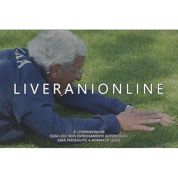 Coverciano 31/05/2005 Raduno e Allenamento della Nazionale Italiana Calcio nella foto marcello lippi ph gianni nucci/agenzia aldo liverani