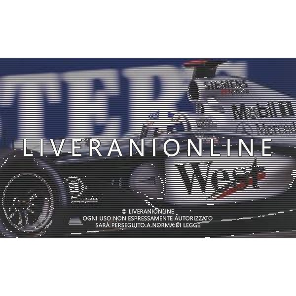 RETROSPETTIVA DAVID COULTHARD PILOTA F1 -2002 NELLA FOTO DAVID COULTHARD AG ALDO LIVERANI SAS