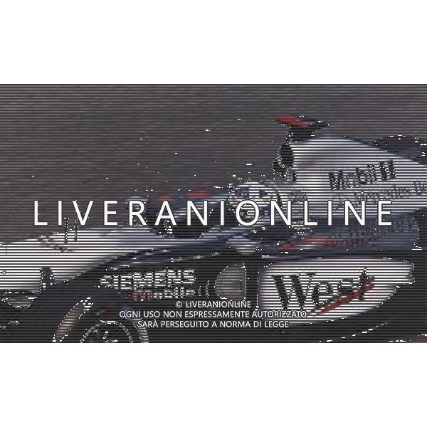RETROSPETTIVA DAVID COULTHARD PILOTA F1 -2003 NELLA FOTO DAVID COULTHARD AG ALDO LIVERANI SAS