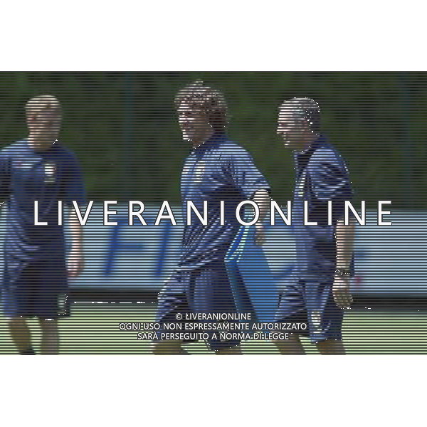 Coverciano 31/05/2005 Raduno e Allenamento della Nazionale Italiana Calcio nella foto christian vieri ph gianni nucci/agenzia aldo liverani