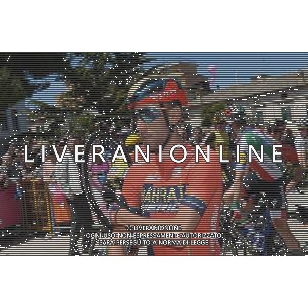 17-05-2019 Giro D\'italia; Tappa 07 Vasto - L\'aquila; 2019, Bahrain - Merida; Nibali, Vincenzo; Vasto; ©SIROTTI / AGENZIA ALDO LIVERANI SAS
