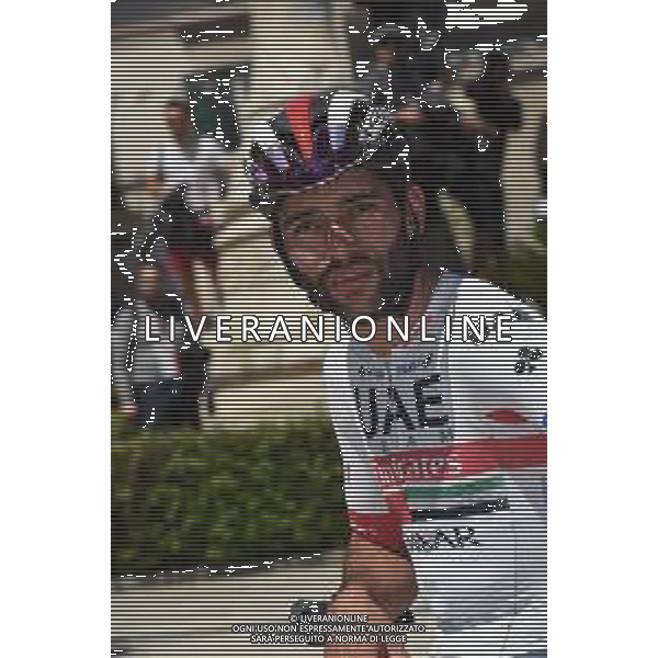 17-05-2019 Giro D\'italia; Tappa 07 Vasto - L\'aquila; 2019, Uae - Emirates; Gaviria Rendon, Fernando; Vasto; © SIROTTI / AGENZIA ALDO LIVERANI SAS