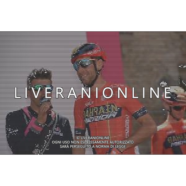 17-05-2019 Giro D\'italia; Tappa 07 Vasto - L\'aquila; 2019, Bahrain - Merida; Nibali, Vincenzo; Vasto; © SIROTTI / AGENZIA ALDO LIVERANI SAS