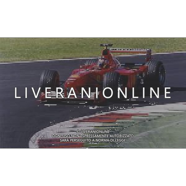 RETROSPETTIVA RUBENS BARRICHELLO PILOTA F1 NELLA FOTO RUBENS BARRICHELLO NELL \'ANNO 2000 AG ALDO LIVERANI SAS