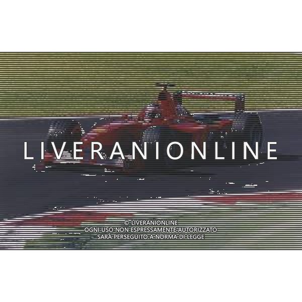 RETROSPETTIVA RUBENS BARRICHELLO PILOTA F1 NELLA FOTO RUBENS BARRICHELLO NELL \'ANNO 2000 AG ALDO LIVERANI SAS