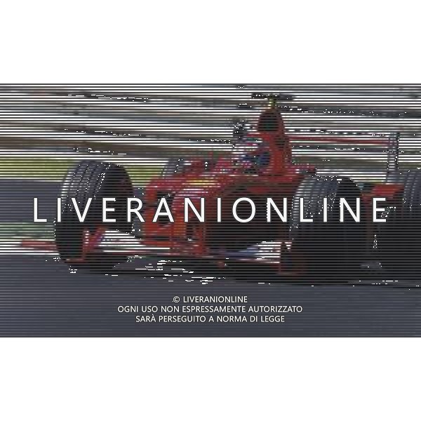 RETROSPETTIVA RUBENS BARRICHELLO PILOTA F1 NELLA FOTO RUBENS BARRICHELLO NELL \'ANNO 2000 AG ALDO LIVERANI SAS