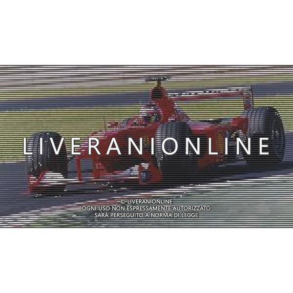 RETROSPETTIVA RUBENS BARRICHELLO PILOTA F1 NELLA FOTO RUBENS BARRICHELLO NELL \'ANNO 2000 AG ALDO LIVERANI SAS