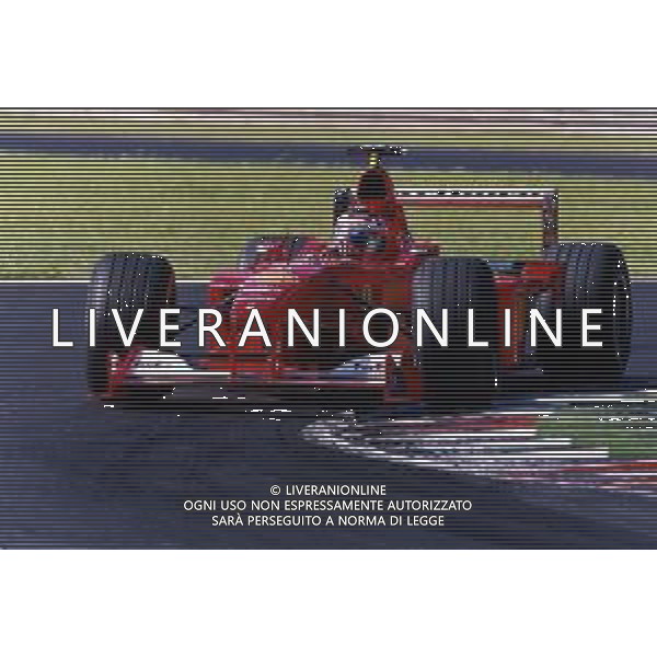 RETROSPETTIVA RUBENS BARRICHELLO PILOTA F1 NELLA FOTO RUBENS BARRICHELLO NELL \'ANNO 2000 AG ALDO LIVERANI SAS
