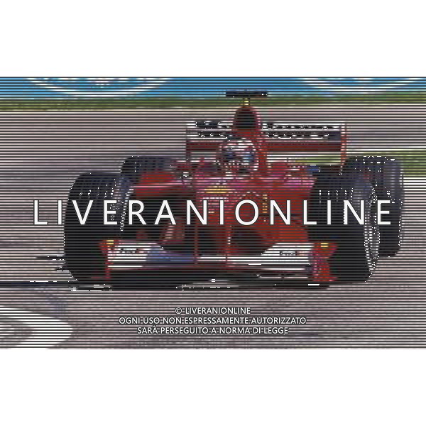RETROSPETTIVA RUBENS BARRICHELLO PILOTA F1 NELLA FOTO RUBENS BARRICHELLO NELL \'ANNO 2000 AG ALDO LIVERANI SAS