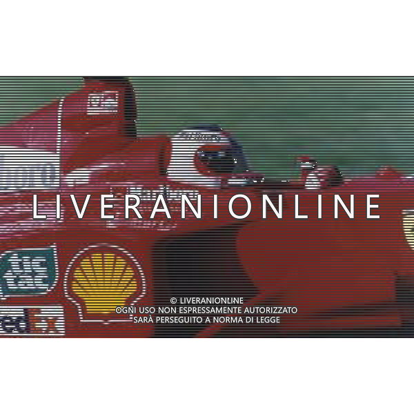 RETROSPETTIVA RUBENS BARRICHELLO PILOTA F1 NELLA FOTO RUBENS BARRICHELLO NELL \'ANNO 2000 AG ALDO LIVERANI SAS
